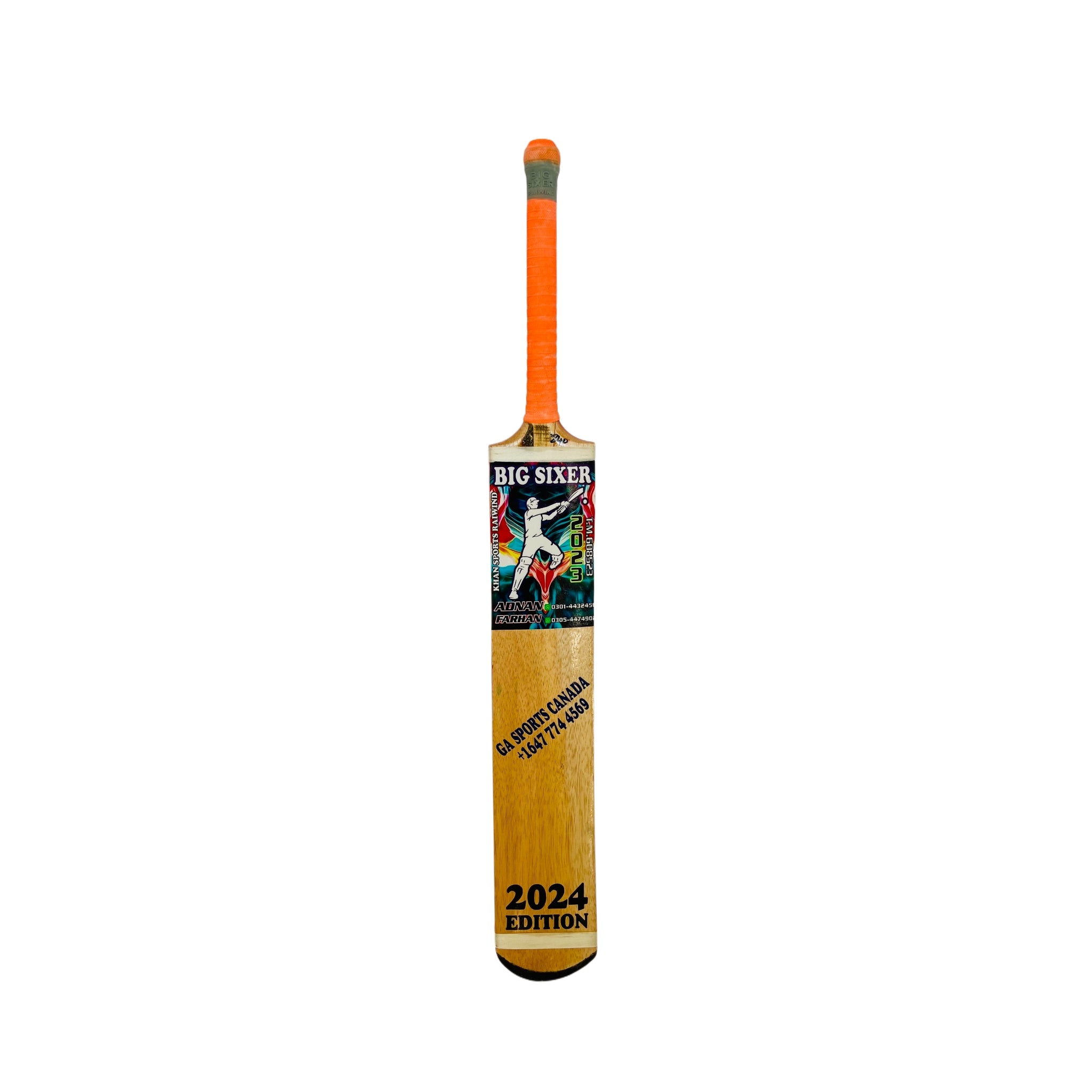 Big Sixer Player edition Srilankan Tape Ball Bat 2024