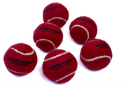 Centre Court Cricket Tennis Ball | 6 Pack