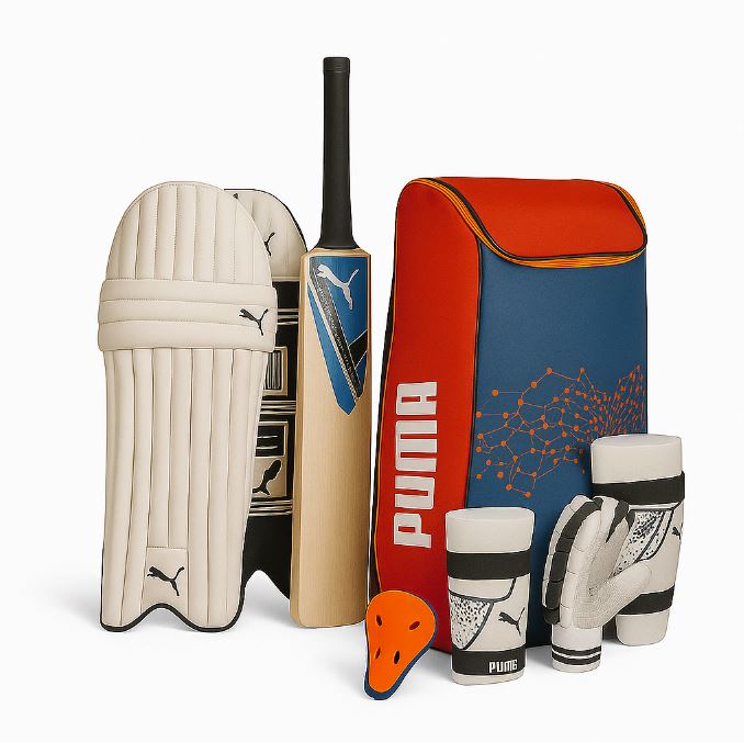 Full Kit PUMA FUTURE STARTER SET size 4 without helmet