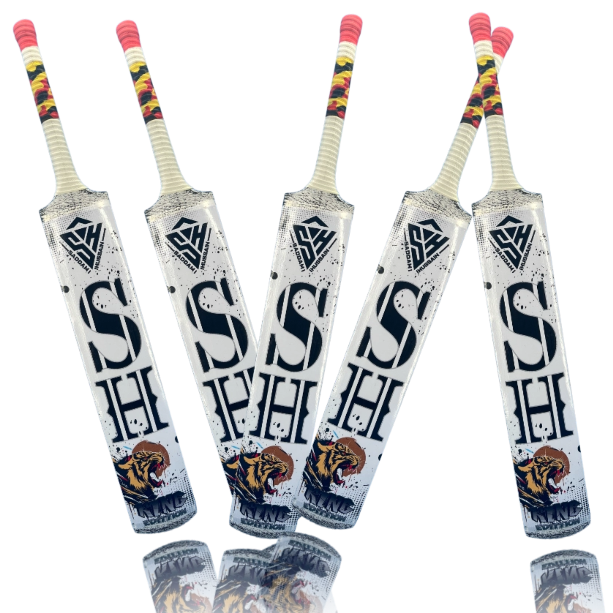 SH King Thick Edge Srilankan willow Edition Tape Ball Bat