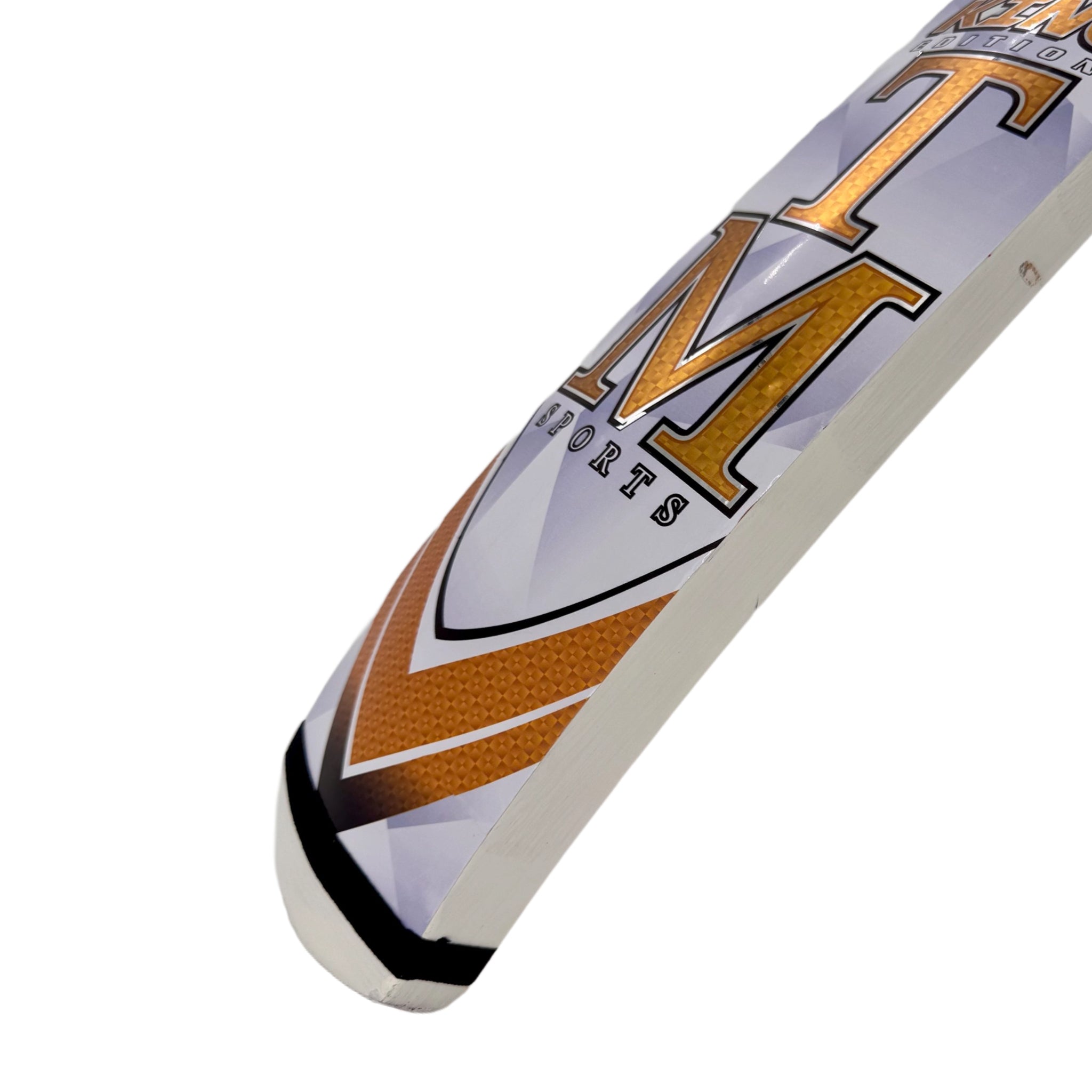 A TM King Srilankan Coconut Tape Ball Bat